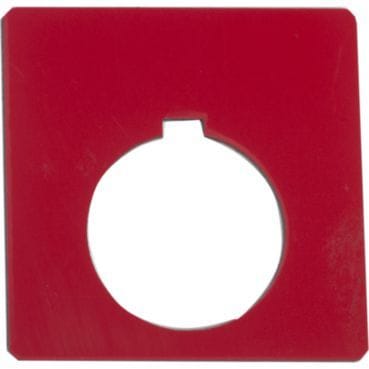 SCHNEIDER ELECTRIC - Schild, Ø 30, 40x40mm, neutral
