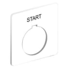 SCHNEIDER ELECTRIC - 30MM BESCHRIFTUNGSPLATTE - START