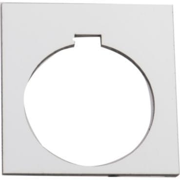 SCHNEIDER ELECTRIC - Schild, Ø 30, 40x40mm, schwarz