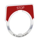 SCHNEIDER ELECTRIC - Schild - Ø 30 - 40 x 43 mm - STOP