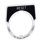 SCHNEIDER ELECTRIC - Schild - Ø 30 - 40 x 43 mm - RESET