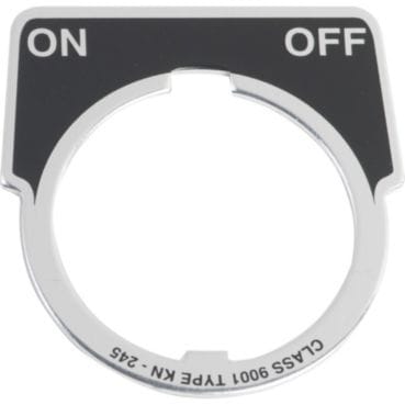 SCHNEIDER ELECTRIC - Schild, Ø 30, 40x43mm, OFF-ON