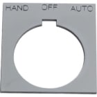SCHNEIDER ELECTRIC - Schild, Ø 30, 40x40mm, schwarz