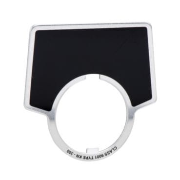 SCHNEIDER ELECTRIC - Schild, Ø 30, 40x40mm, schwarz