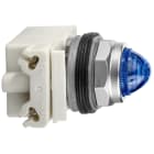 SCHNEIDER ELECTRIC - Leuchtmelder Ø 30, blau, m. LED hoher Leuchtkraft, BA 9s, 24V AC/DC, IP66