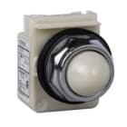SCHNEIDER ELECTRIC - Runder Leuchtmelder Ø 30, weiß, mit LED BA 9s, 120V AC/DC, IP66