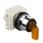 SCHNEIDER ELECTRIC - Leuchtmelder, achteckig Ø 30 - IP 65 - gelb - BA 9s LED - 24 V - Laschen
