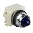 SCHNEIDER ELECTRIC - Leuchtmelder, achteckig Ø 30, blau, m. Glühlampe BA 9s, 230V AC- IP66