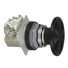 SCHNEIDER ELECTRIC - Drucktaster Ø 30, Metall-Frontr., Pilzdrucktaster Ø 57mm, schwarz, 1W
