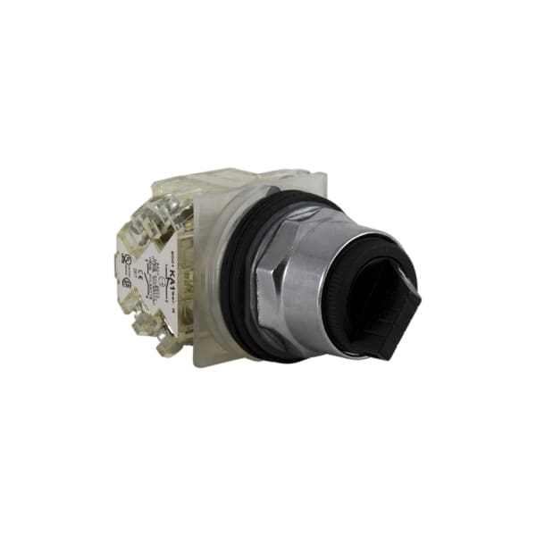 SCHNEIDER ELECTRIC - Wahlschalter, schwarz Ø 30, m. Knebel, 2 Stellungen- 2S+2Ö