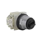 SCHNEIDER ELECTRIC - Wahlschalter, schwarz Ø 30, m. Knebel, 3 Stellungen, 2S+2Ö
