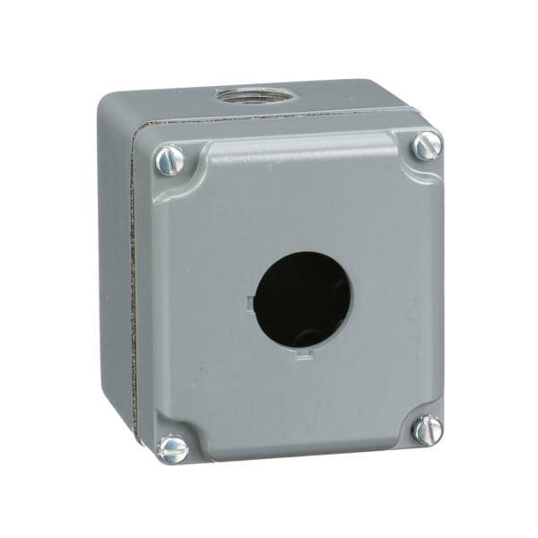 SCHNEIDER ELECTRIC - Leergehäuse, 9001K, Aluminium-Spritzguss, 1 Einbaustelle Ø 30