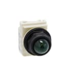 SCHNEIDER ELECTRIC - achteckige Kontrollleuchte Ø 30 - grün - glühend BA 9s - 12 V AC/DC - IP66