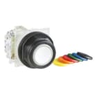 SCHNEIDER ELECTRIC - Drucktaster, 7 Farben zur Auswahl, Ø 30, flach, ohne Rastung, 1 S