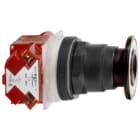 SCHNEIDER ELECTRIC - Drucktaster Ø30, Kunst.-Frontr., Pilzdruckt. Ø41mm, schwarz, 2 Stell., 1W