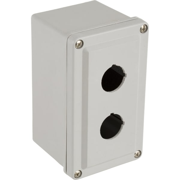 SCHNEIDER ELECTRIC - Leergehäuse, 9001SK, Kunststoff, 2Aussparungen Ø 30