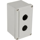 SCHNEIDER ELECTRIC - Leergehäuse, 9001SK, Kunststoff, 2Aussparungen Ø 30
