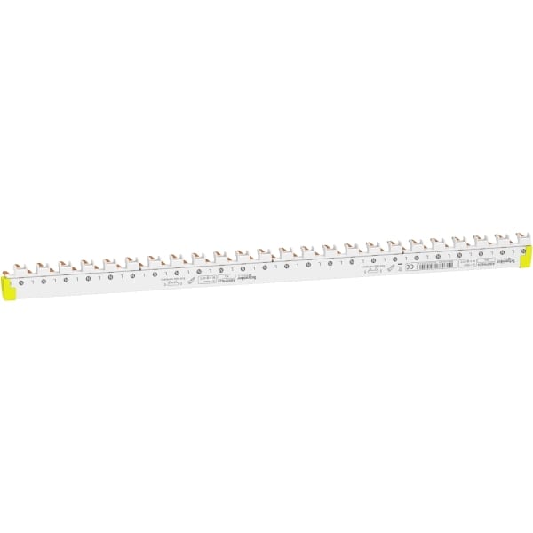 SCHNEIDER ELECTRIC - Phasenschiene für FI/LS, ablängbar, 1P+N, 24 Module für 12 FI/LS, 80A