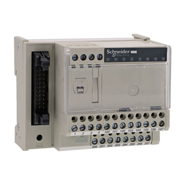 SCHNEIDER ELECTRIC - Passiv. Anschlussklemmenblock ABE7, 8 Eingänge oder Ausgänge, LED