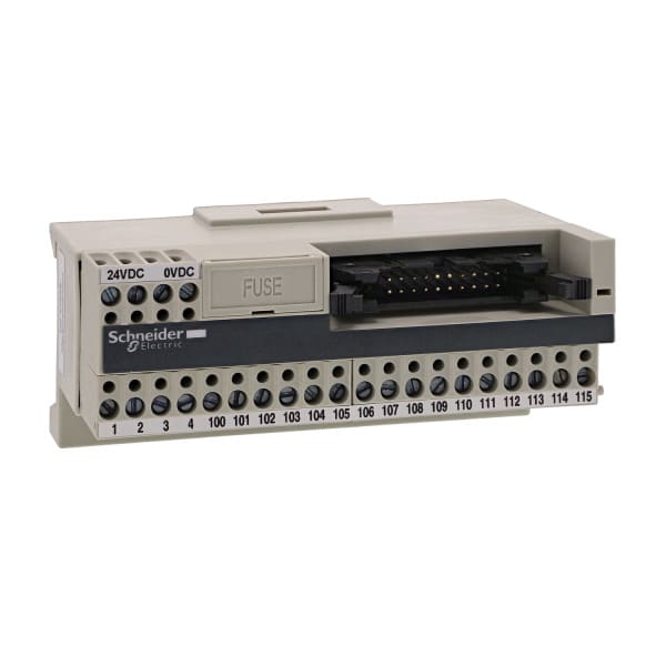 SCHNEIDER ELECTRIC - Passiv. Anschlussklemmenblock ABE7, 16 Eingänge o. Ausgänge,