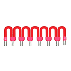SCHNEIDER ELECTRIC - Einlegebrücke für Anschlussklemmenblock, für allgemeinen AC, rot, 2 cm