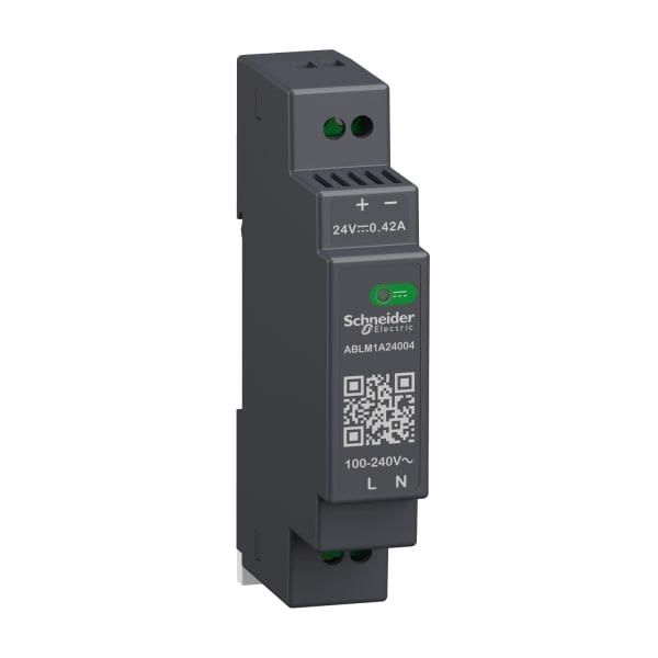 SCHNEIDER ELECTRIC - Spannungsversorgung, Modicon ABLM, Modular, getaktet, 1-phasig, 100-240V AC, 24V DC, 0,4A, 10W