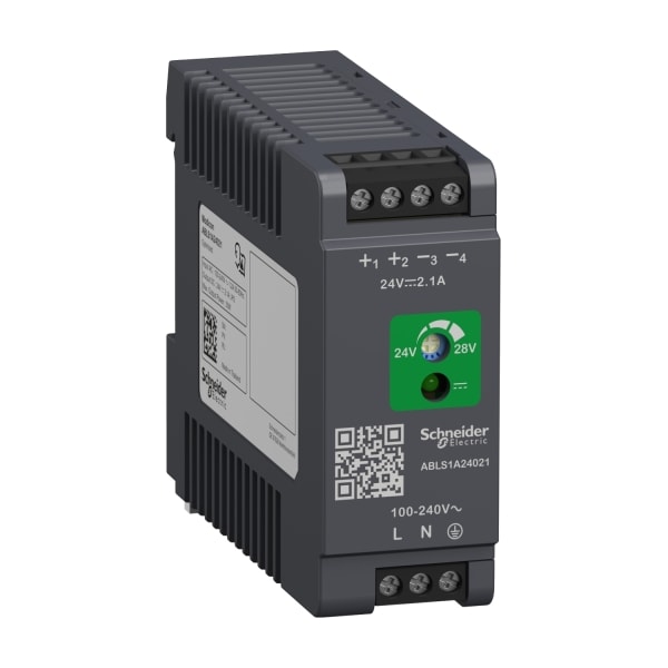 SCHNEIDER ELECTRIC - Spannungsversorgung, Modicon ABLS, Optimum, getaktet, 1-phasig, 100-240V AC, 24V DC, 2,1A, 50W