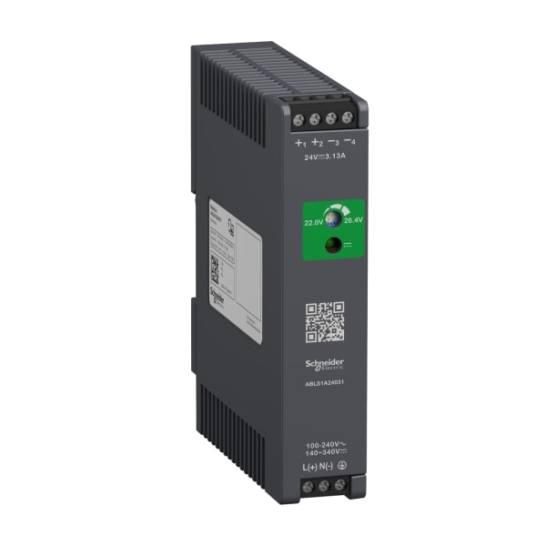 SCHNEIDER ELECTRIC - Spannungsversorgung, Modicon ABLS, Optimum, getaktet, 1-phasig, 100-240V AC, 24V DC, 3,1A, 75W