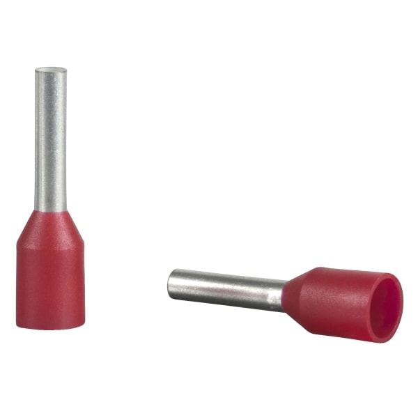 SCHNEIDER ELECTRIC - Aderendhülsen, Ausführung normal, 1mm2, rot