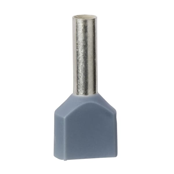 SCHNEIDER ELECTRIC - Aderendhülsen, doppelt, Ausführung normal, 2,5mm2, grau