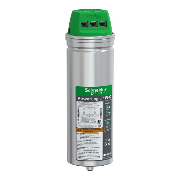 SCHNEIDER ELECTRIC - Hochleistungskondensator, PowerLogic PFC HD, 10,4/12,5kvar, 480V, 50/60Hz