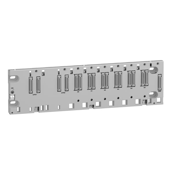 SCHNEIDER ELECTRIC - Modicon X80-Modulträger für redundante Netzteile, 6 Module, Ethernet & X-Bus, robuste Ausführung