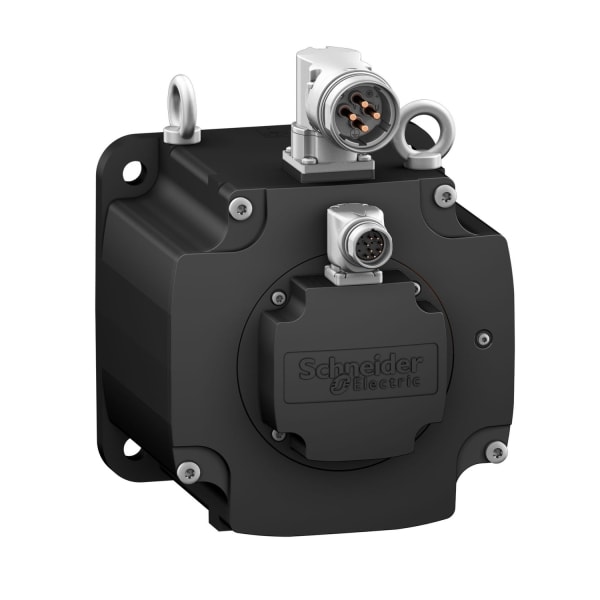 SCHNEIDER ELECTRIC - Servomotor, Lexium BMH, 190mm, 30Nm, Passfeder IP65, Multiturn 128P/U, M40+M23 abgewinkelt