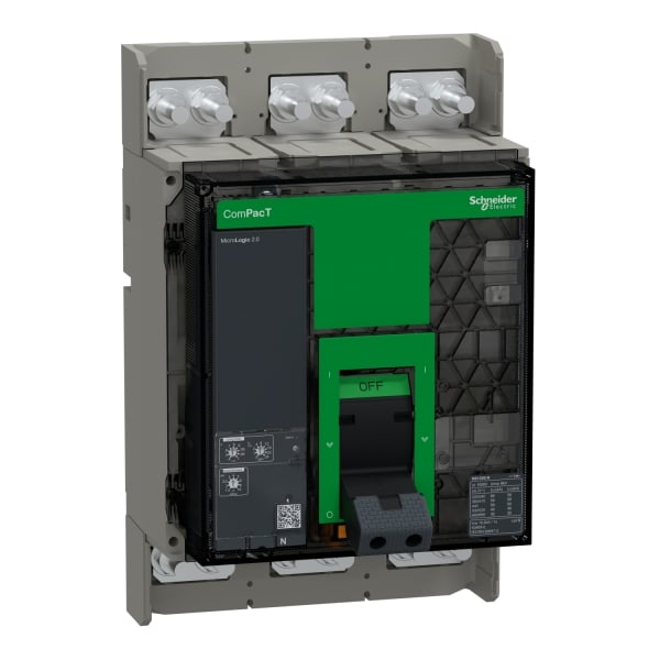 SCHNEIDER ELECTRIC - Leistungsschalter ComPacT NS1250N - Micrologic 2.0 - 1.250 A - 3P 3d