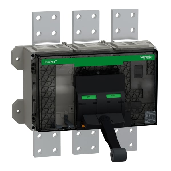 SCHNEIDER ELECTRIC - ComPacT NS1600bN, 3P, 1.600 A, max. Ausschaltverm. 70 kA