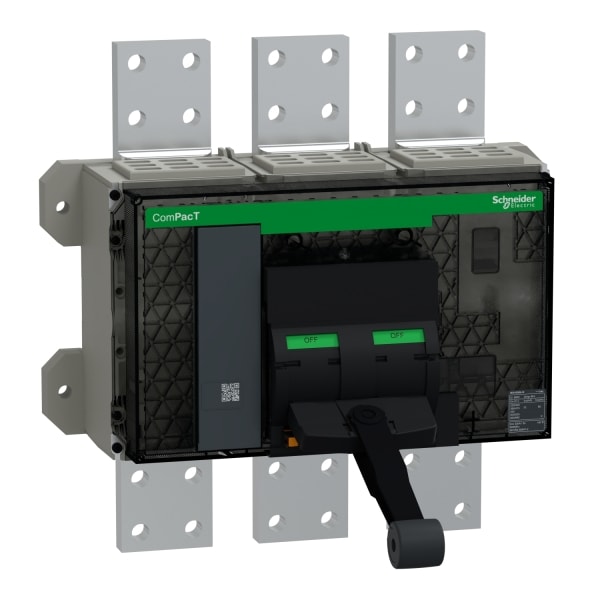 SCHNEIDER ELECTRIC - Lasttrennschalter ComPacT NS2500 NA, 3P, 2.500 A / 690 V AC, Kipphebel