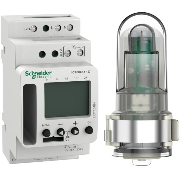SCHNEIDER ELECTRIC - Dämmerungsschalter IC100kp+, Bluetooth