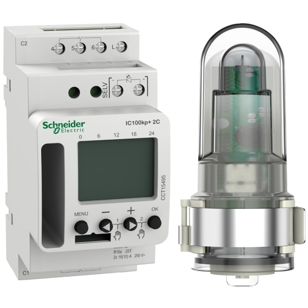 SCHNEIDER ELECTRIC - Dämmerungsschalter IC100kp+, Bluetooth