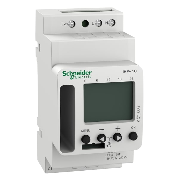 SCHNEIDER ELECTRIC - Digitale Zeitschaltuhr IHP+, Bluetooth