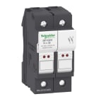 SCHNEIDER ELECTRIC - Sicherg.-halt. TeSys 2p 32A , Sicherg.-gr. 10x38mm, m. Anz. f. Sich.-fall