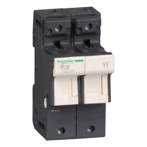 SCHNEIDER ELECTRIC - Sicherungshalter TeSys 2p 50A, Sicherungsgröße 14x51mm