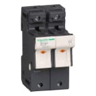 SCHNEIDER ELECTRIC - Sicherg.-halt. TeSys 2p 50A , Sicherg.-gr. 14x51mm, m. Anz. f. Sich.-fall