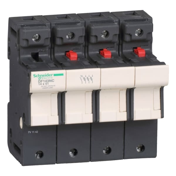 SCHNEIDER ELECTRIC - Sicherungshalter TeSys 3p N 50A , Sicherungsgröße 14x51mm