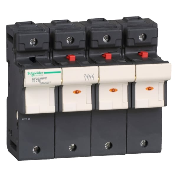 SCHNEIDER ELECTRIC - Sicherungshalter TeSys 3p N 125A , Sicherungsgröße 22x58mm