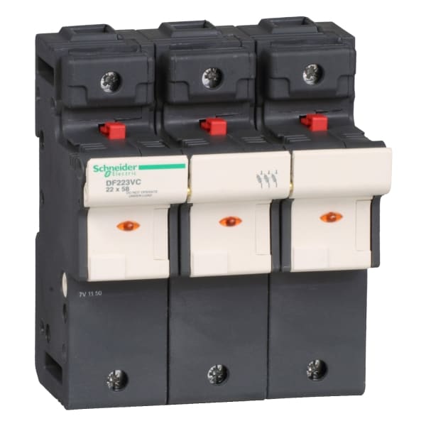 SCHNEIDER ELECTRIC - Sicherungshalter TeSys 3p 125A , Sicherungsgröße 22x58mm