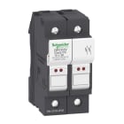 SCHNEIDER ELECTRIC - Sicherungshalter TeSys 2p 30A , Klasse CC, mit Anzeige für Sicherungsfall