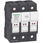 SCHNEIDER ELECTRIC - Sicherungshalter TeSys 3p 30A , Klasse CC, mit Anzeige für Sicherungsfall
