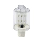 SCHNEIDER ELECTRIC - ORANGE BLINKENDE, superhelle LED-Lampe 24 V