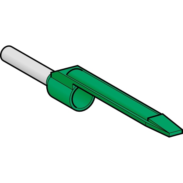SCHNEIDER ELECTRIC - Aderendhülse DZ5 gem. NF, 0,34mm2/AWG24, grün, 10 Sätze à 100 Stück