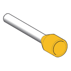 SCHNEIDER ELECTRIC - Aderendhülse DZ5 gem. DIN, 6mm2/AWG10, gelb, 100 Stück